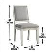 Canova - Side Chair White