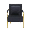 Modern Velvet Accent Chair For Living Room
