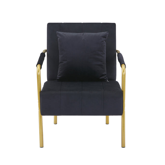 Modern Velvet Accent Chair For Living Room