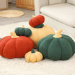 Pumpkin Round Silk Plush Pillow