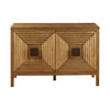 2-Door Accent Cabinet With Adjustable Shelves