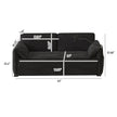 63-inch Large Folding Sofa Bed Velvet Multifunctional Double Sofa Bed, Three Modes Switch, Suitable For Sitting, Lying And Sleeping, Suitable For Living Room, Bedroom, Apartment, Office