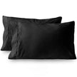 Brushed Thickened Solid Color Envelope Pillowcase