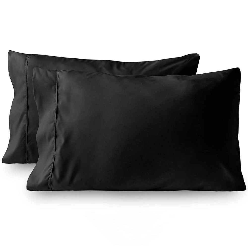 Brushed Thickened Solid Color Envelope Pillowcase