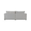 81 Modern Square Arm Sofa With Soft Velvet Upholstery, Deep Cushions, And Sturdy Legs In Navy Blue For Living Room Or Bedroom