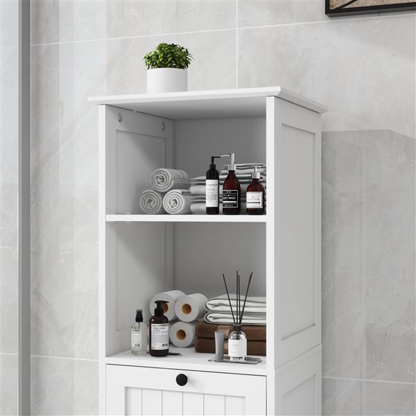 Single Compartment Single Drawer Inclined Laundry Classification Cabinet,