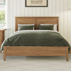 Modern Solid Wood King Size Platform Bed With Sturdy Wooden Slats Support,No Box Spring Needed, Seadrift