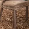 Nikki Modern Tufted Velvet Dining Chair, Solid Wood, High-end Contemporary