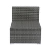 7-Piece Patio Set W Retractable Canopy   Wicker Rattan Sectional Sofa