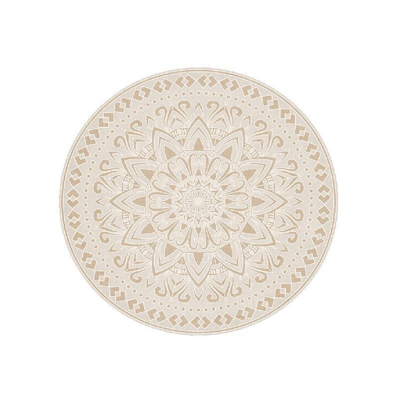Light Luxury Round Carpet Living Room Sofa Advanced Bedroom