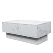 Coffee Table With Sliding Tabletop, Center Table With Hidden Storage Compartment, Extendable Table For Living Room