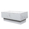 Coffee Table With Sliding Tabletop, Center Table With Hidden Storage Compartment, Extendable Table For Living Room