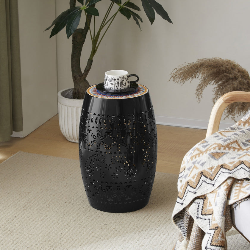 RUBY12SIDE TABLE -BLACK