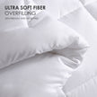 All-polyester Brushed Single Quilt Core Lattice Quilting With Microfiber Filling,  Suitable For All Seasons, Down Quilt Alternative, Breathable And Warm,  White Plaid, OKO-100 Certified, CPC Childre